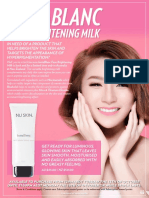 Face Brightening Milk: in Need of A Product That Helps Brighten The Skin and Targets The Appearance of Hyperpigmentation?