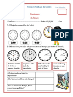 Ficha El Tiempo 3ro