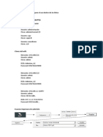 Claves o Datos Necesario para El Uso Dentro de La Clínica