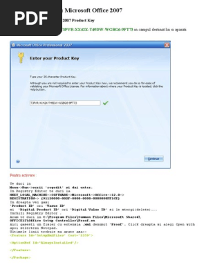 Microsoft office enterprise 2007 download with product key