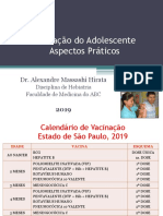 Aula de Vacinacao Na Adolescencia 2019
