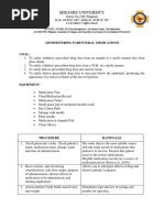 Misamis University: Administering Parenteral Medications