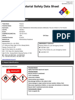 MSDS Toluene