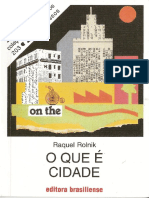 08. O Que é Cidade - Raquel Rolnik