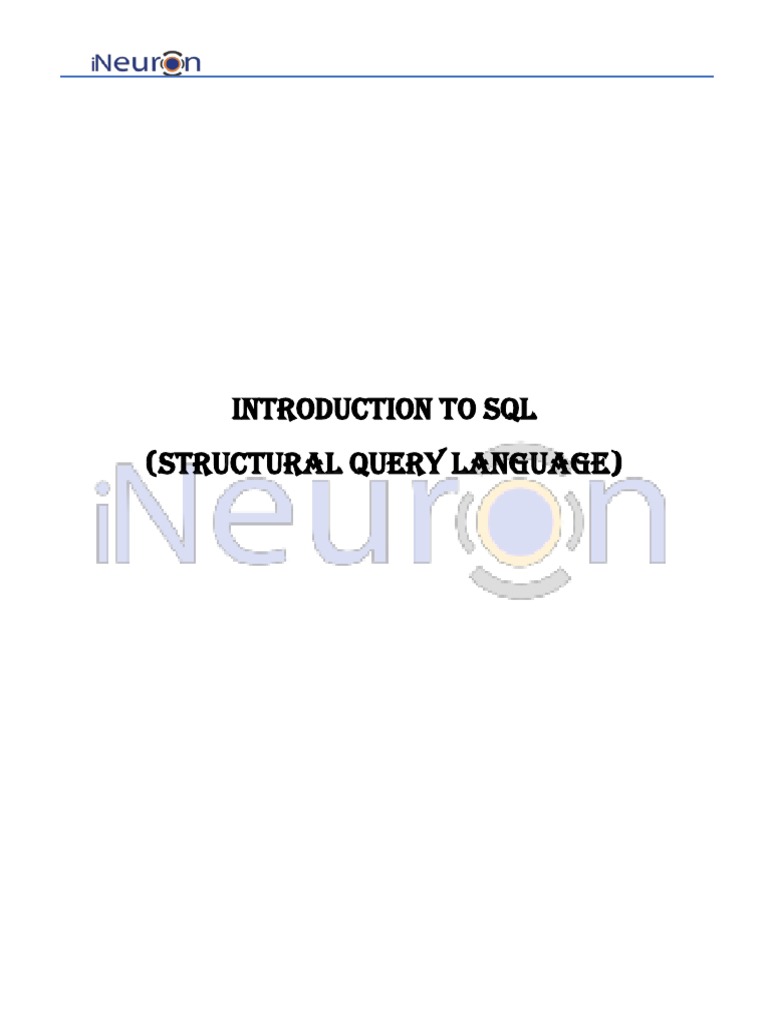 Introduction To MySQL | PDF | Relational Database | Database Index
