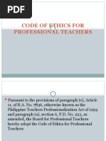 Download Code of Ethics for Professional Teachers by Marvelyn Maneclang Catubag SN54437525 doc pdf