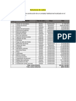 Estructuras de Costos