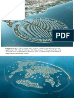Palm Island. Three Artificial Islands in The Shape of Palm Trees Will Shelter Nearly 500