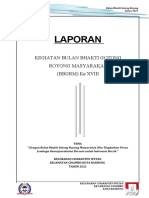 Laporan Kegiatan BBGRM Kelurahan Cisaranten Wetan