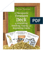 A Therapeutic Treasure Deck of Grounding, Soothing, Coping and Regulating Cards - Social Work