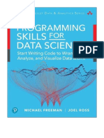 Programming Skills For Data Science: Start Writing Code To Wrangle, Analyze, and Visualize Data With R (Addison-Wesley Data & Analytics Series) - Michael Freeman