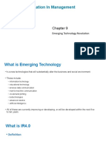 Computer Application in Management: Emerging Technology Revolution