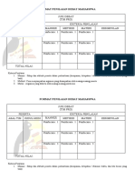 Format Penilaian Debat Mahasiswa