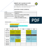 Kyle Eco Fostanes - Fs 2 Daily Journal Format