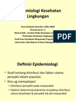 Epidemiologi Kesehatan Lingkungan