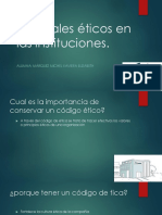 Manuales Éticos en Las Instituciones