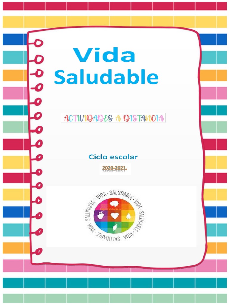 Cuadernillo Vida Saludable Secundaria | PDF | Alimentos | Nutrientes