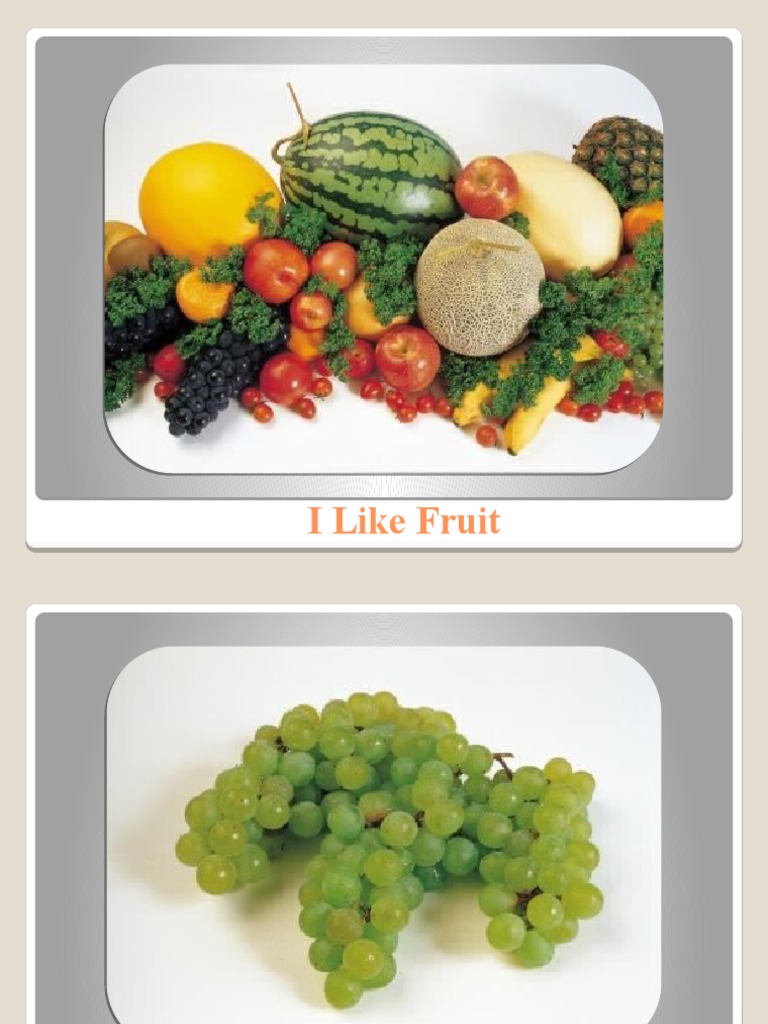 I Like Fruit 2 | PDF