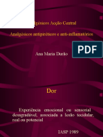 Analgésicos Acção Central (Analgésicos Antipiréticos e Anti-Inflamatórios) - 2000-2001