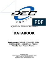 Databook Tanque 1000  DPA sem agitador