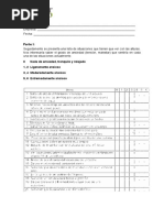 Escala Sofi - Fatiga y Sonmnolencia | PDF | Medicina CLINICA ...
