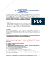 Convocatoria Cuarto Examen de Suficiencia para Certificación de Auxiliar de Despacho (Modalidad Virtual)
