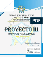 Proyecto Tres Humanístico y Cientifico Bachillerato