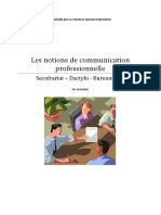 Les Notions de Communication Professionnelle