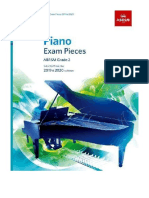 Piano Exam Pieces 2019 and 2020 - Grade 2 - Keyboard Instruments