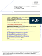 Schulte Et Al 2009 Science 325 1124-1128 - Unprecendented Restoration of Native Oyster Metapopulation