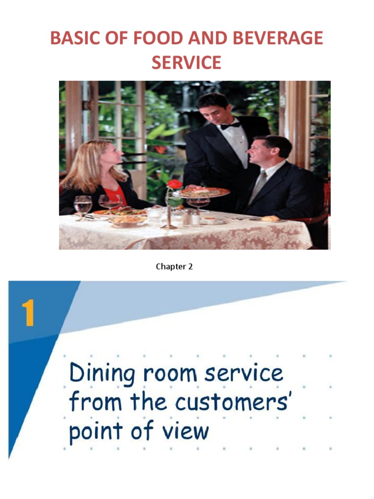 Overview of Food and Beverage Services | PDF | Restaurants | Foodservice