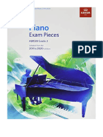 Piano Exam Pieces 2019 and 2020 - Grade 3 - Keyboard Instruments