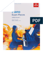 Piano Exam Pieces 2021 & 2022 - Grade 3 - Musical Scores, Lyrics & Libretti