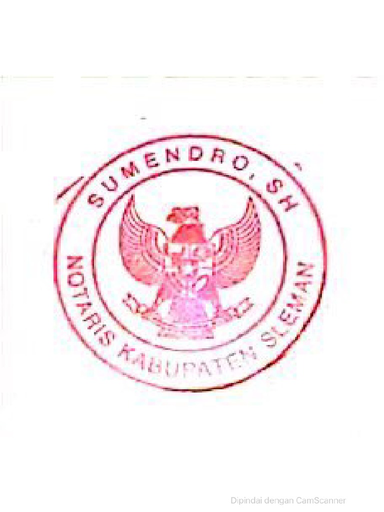 Stempel Notaris | PDF