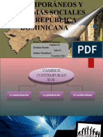 Cambios Contemporáneos y Problemas Sociales en RD