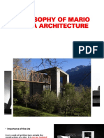 Philosophy of Mario Botta Architecture