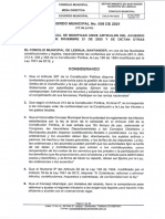 ACUERDO MUNICIPAL No. 008 -2021