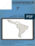 Martí, José. "Nuestra América"