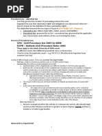 Download Civil Procedure Exam Notes by Jeremy Lee SN54440147 doc pdf