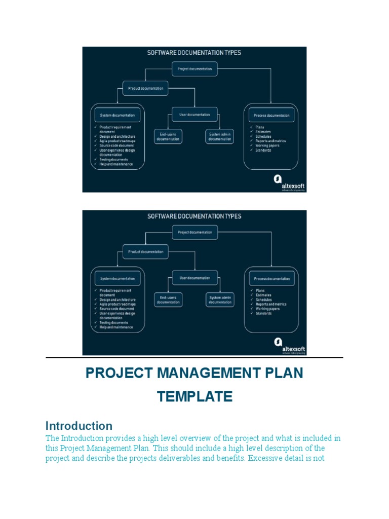Project Management Plan Template | PDF | Project Management | Business