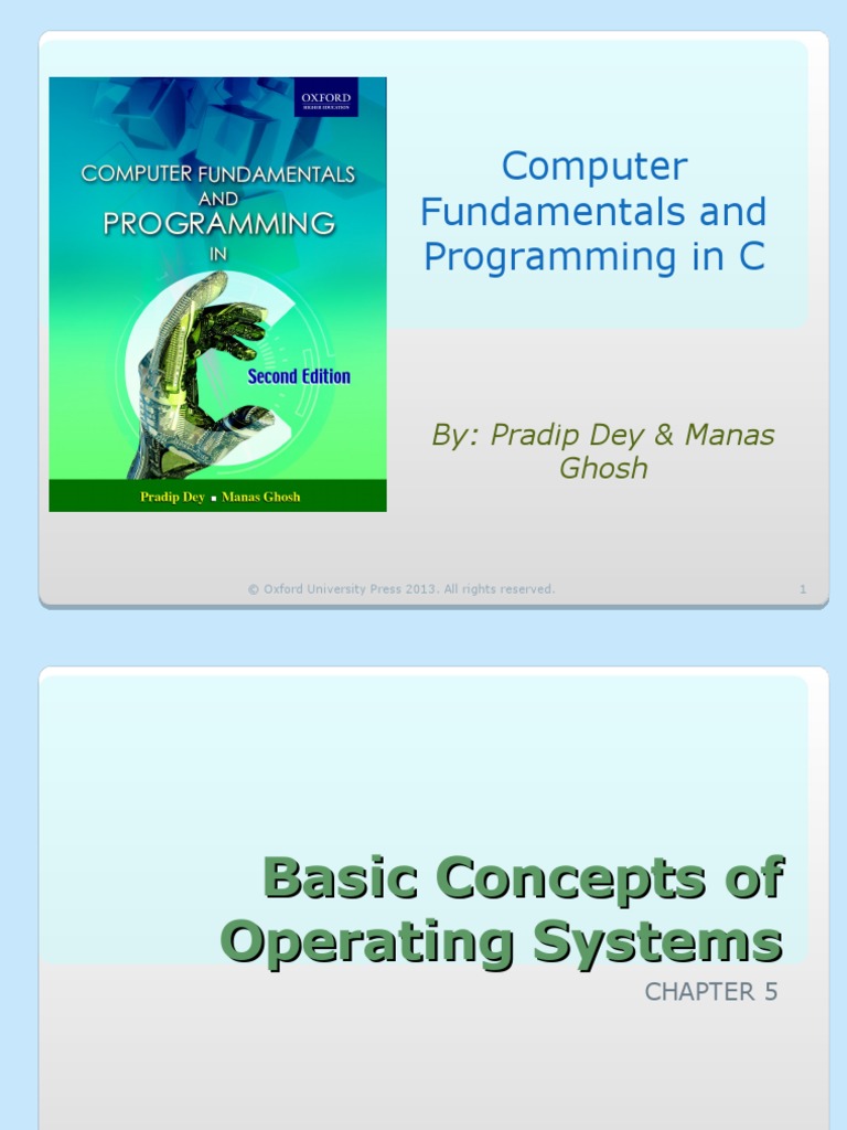 Computer Fundamentals and Programming in C: By: Pradip Dey & Manas ...