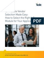 IoT Module Vendor Selection Made Easy