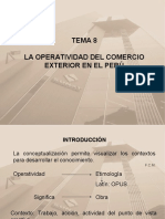 Operatividad del comercio exterior en el Perú