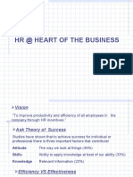 HR at Heart of The Business