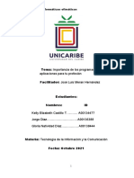 Importancia de las aplicaciones ofimáticas