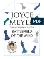 Battlefield of The Mind: Winning The Battle of Your Mind - Joyce Meyer