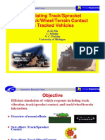 Simulating Track/Sprocket and Track/Wheel/Terrain Contact in Tracked Vehicles