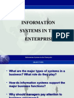Information Systems in The Enterprise