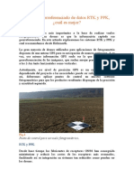 Sistema Georreferenciado de Datos RTK y PPK, ¿Cuál Es Mejor?