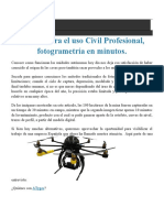 Drones Para El Uso Civil Profesional